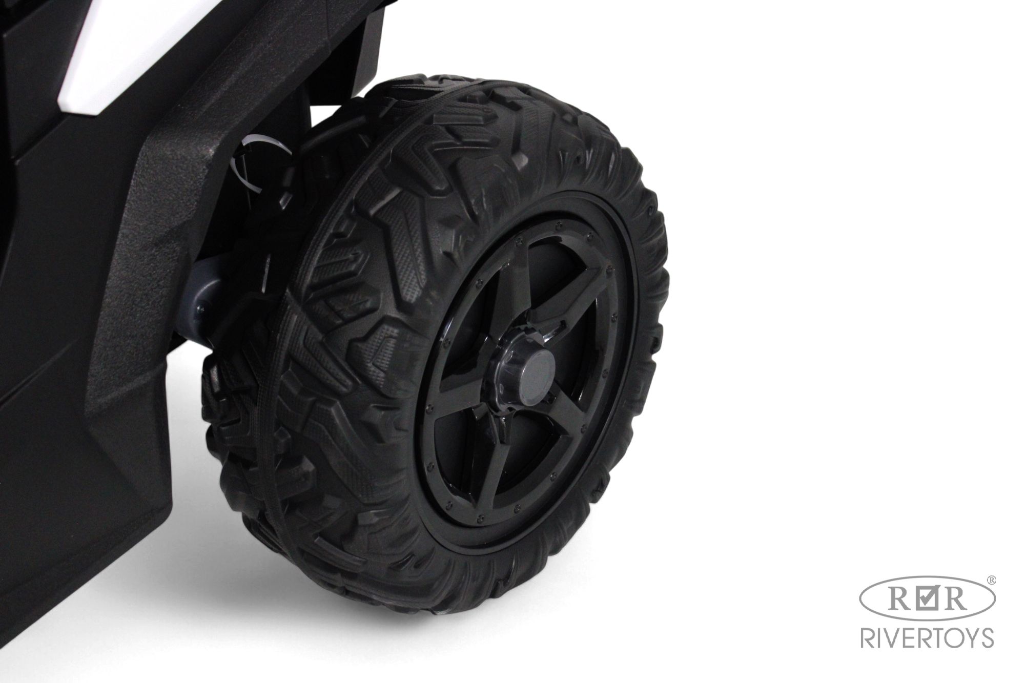 Электромобиль RIVERTOYS K555KK-BUGGY-WHITE С пультом ДУ - фото 6