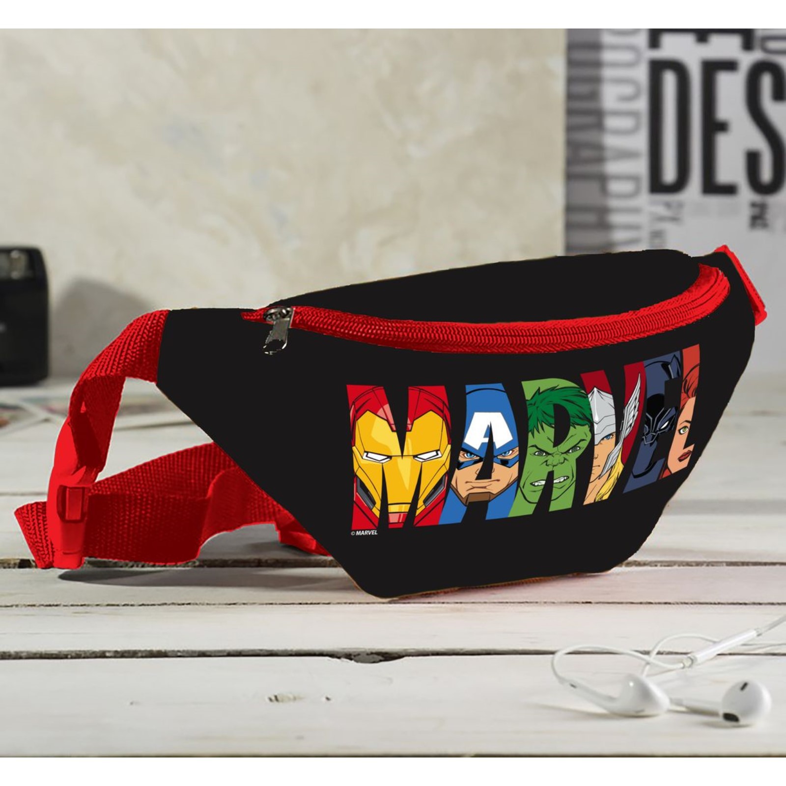 Сумка Marvel поясная - фото 1