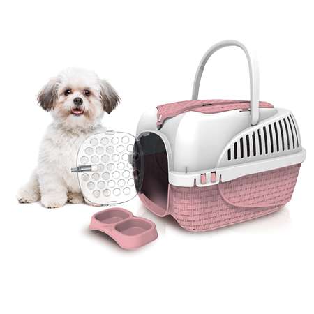 Переноска для животных Bama Pet Kennel Tour Maxi Розовая 19120