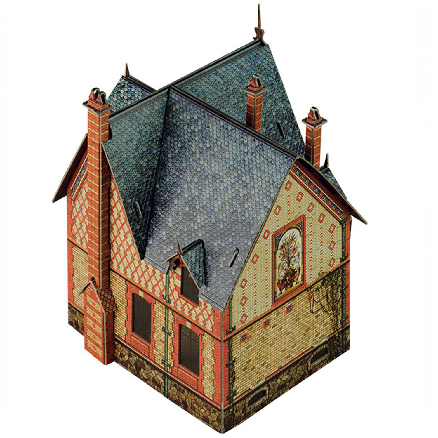 Сборная модель Умная бумага Вилла в Шато 314 - фото 1