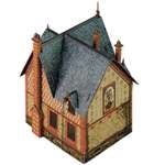 Сборная модель Умная бумага Вилла в Шато