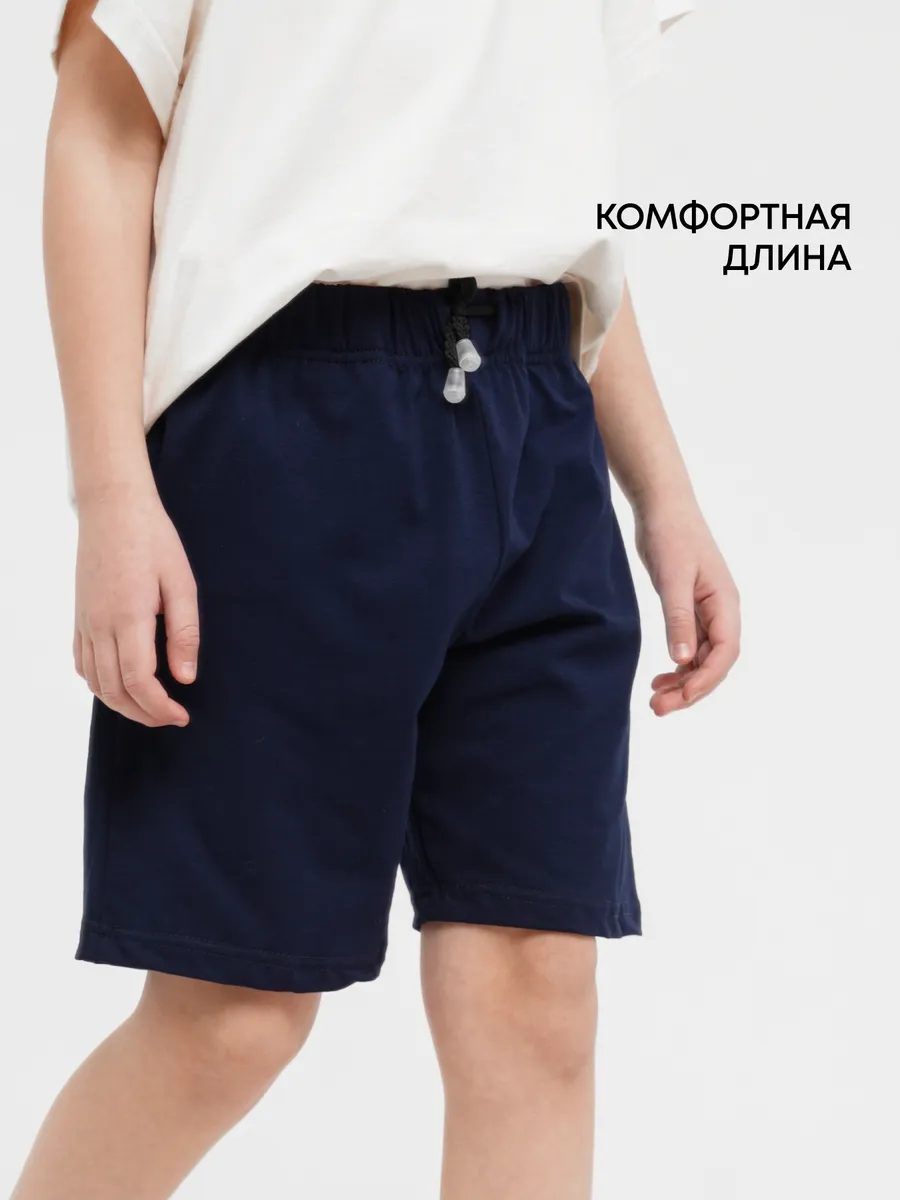 Шорты 3 шт Супер Пупс 3пр/шорты/черный/серый/тмнсиний - фото 6