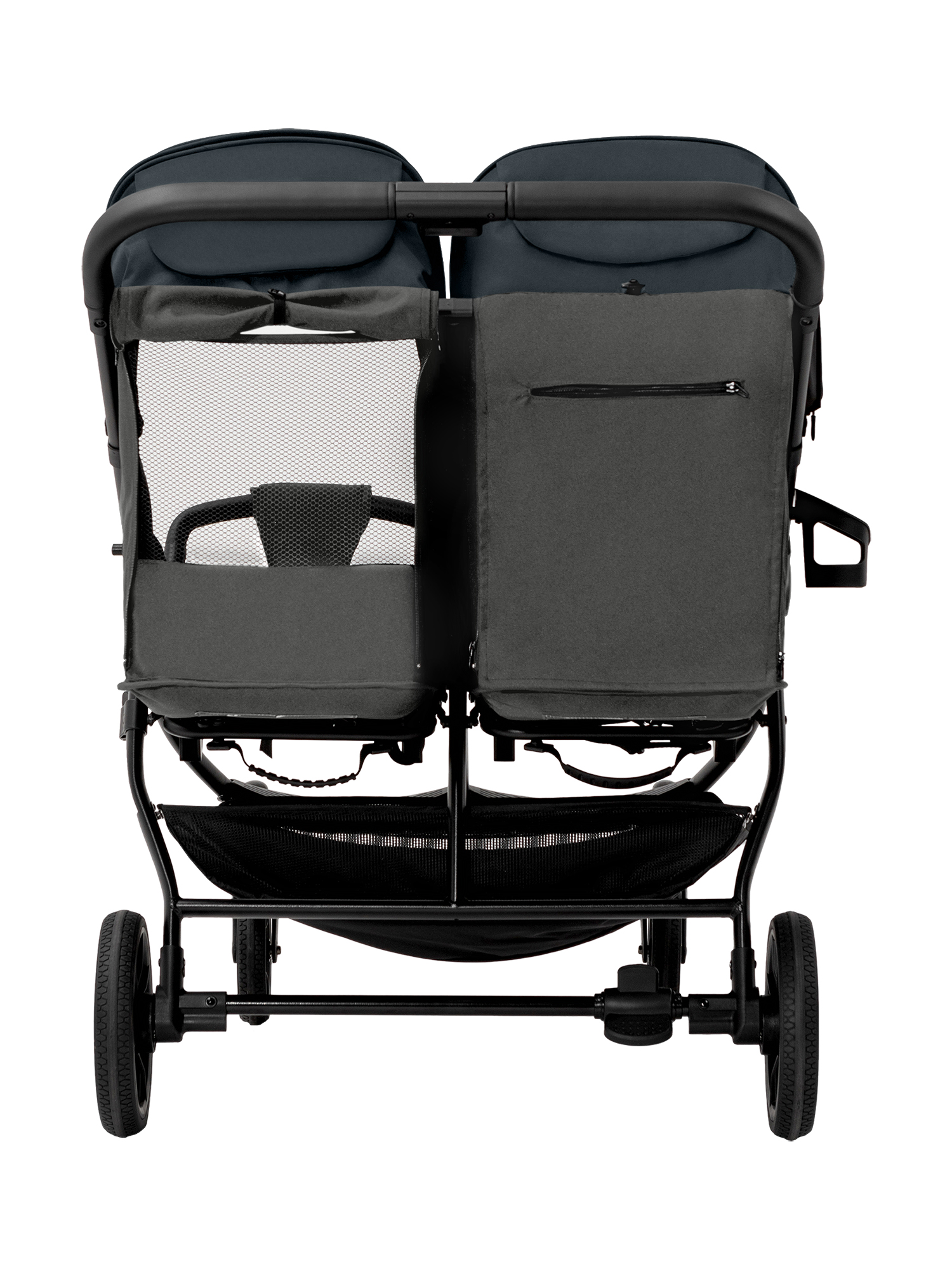 Коляска прогулочная для двойни Sweet Baby Donna Grey серый - фото 24