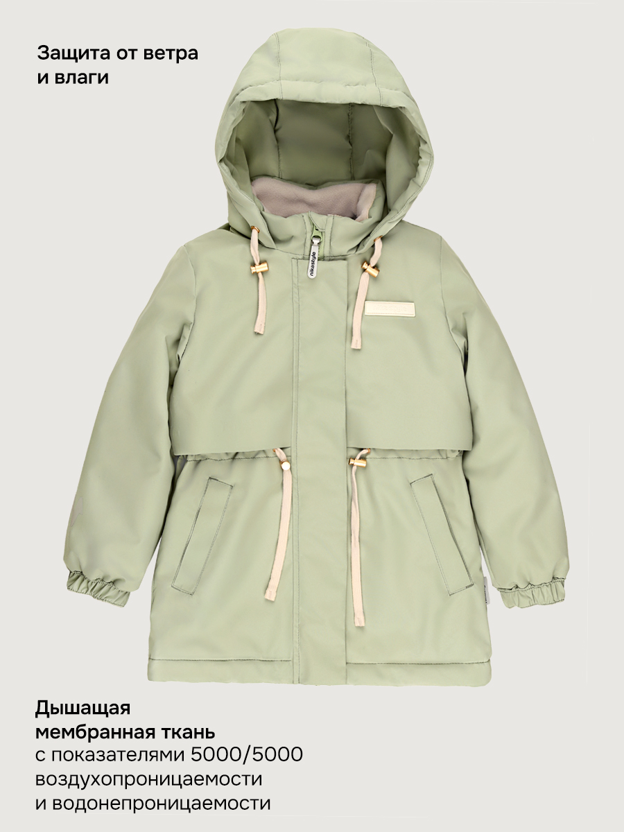 Куртка NIKASTYLE 4м3426 фисташка - фото 3