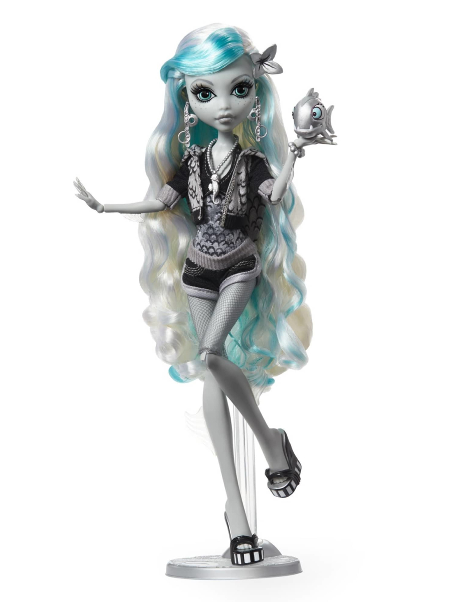 Кукла модельная Monster High Reel Drama HKN30 Лагуна Блю высота 27 см HKN30 - фото 4