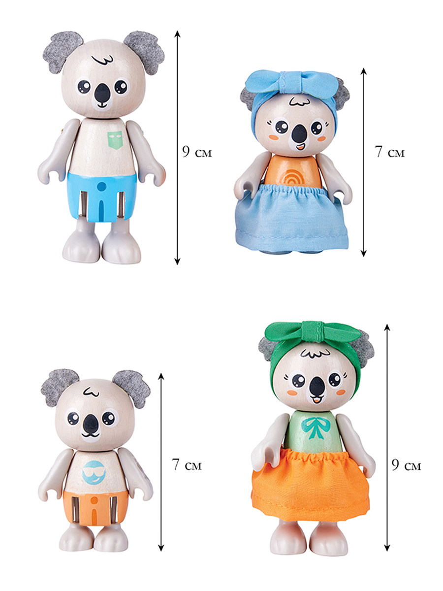 Игровой набор Hape Семья коал - фото 5
