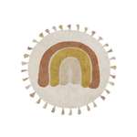 Ковёр Nattiot Радуга ириска 110 x 110 см