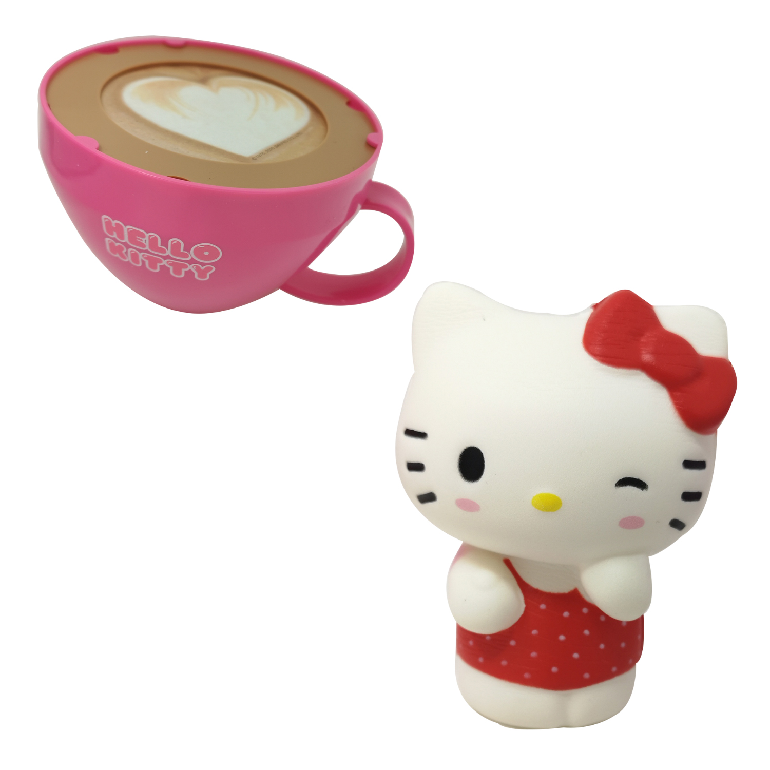 Фигурка Sbabam Чашка капучино Hello Kitty - фото 1