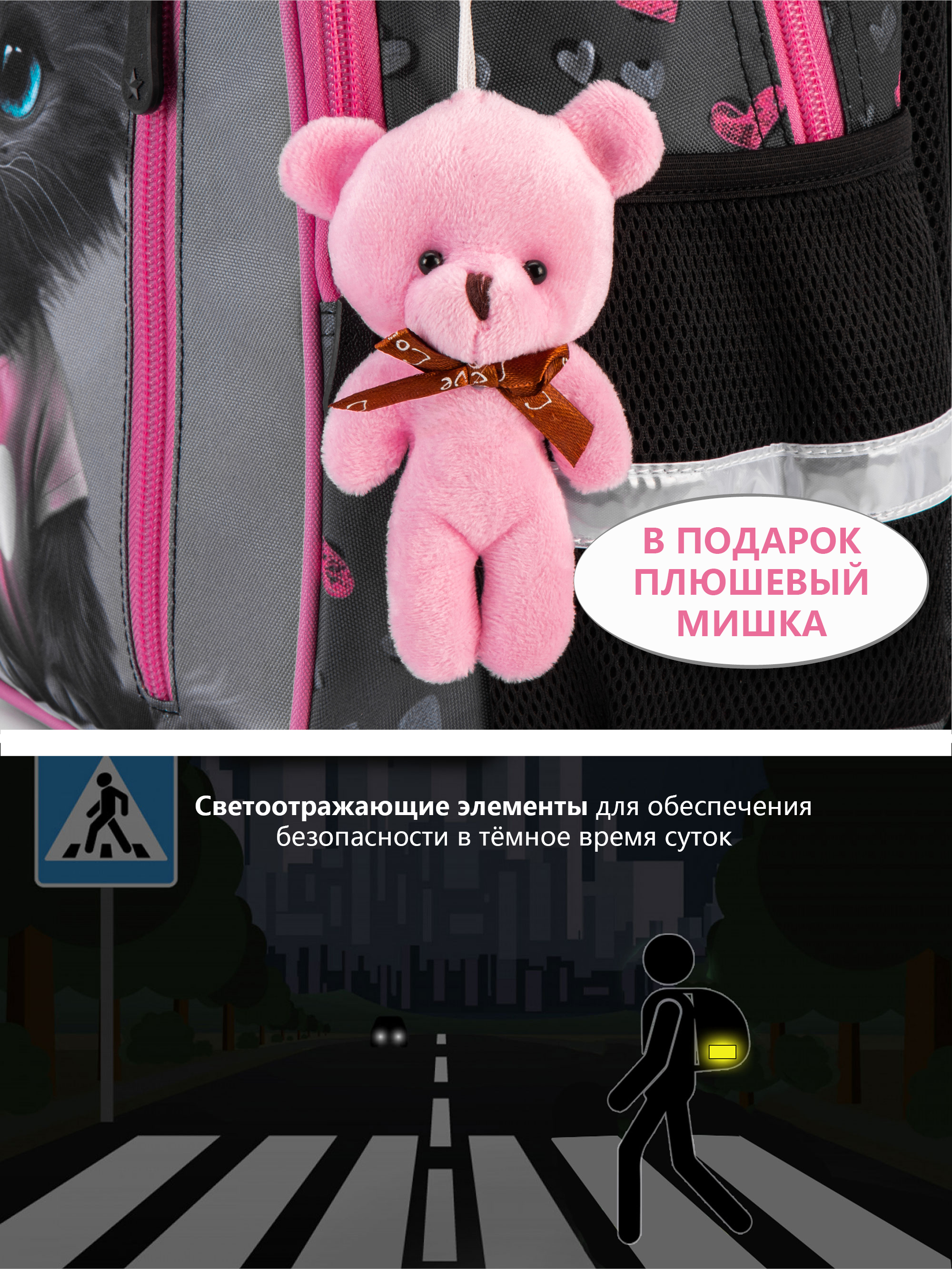 Рюкзак School Standard первокласснику набор 4 в 1 - фото 13