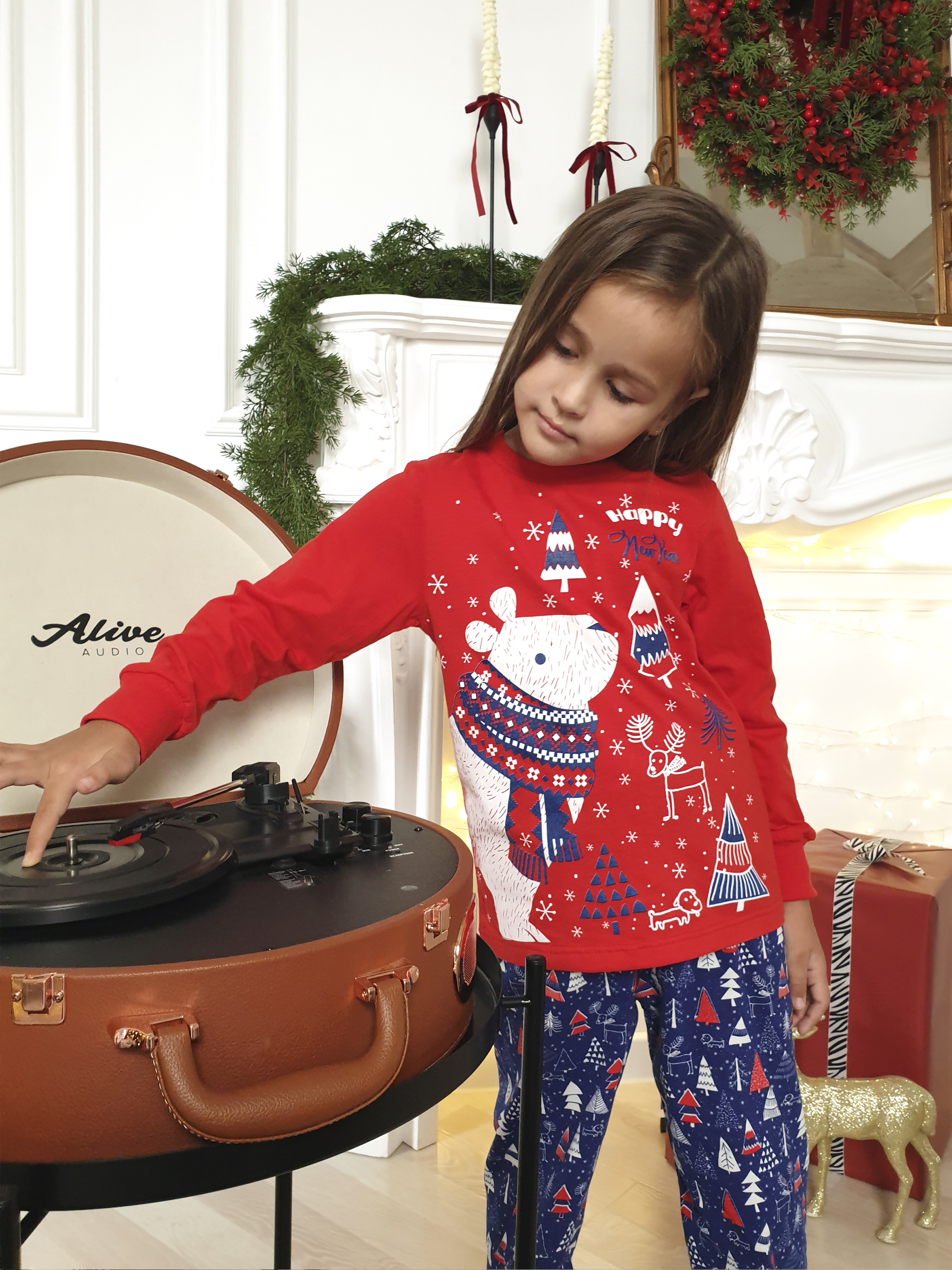 Пижама Luneva 8-53-1. - фото 1