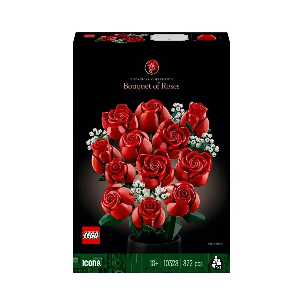 Изображение товара Конструктор LEGO Creator 10328 Букет роз — реалистичный декоративный набор