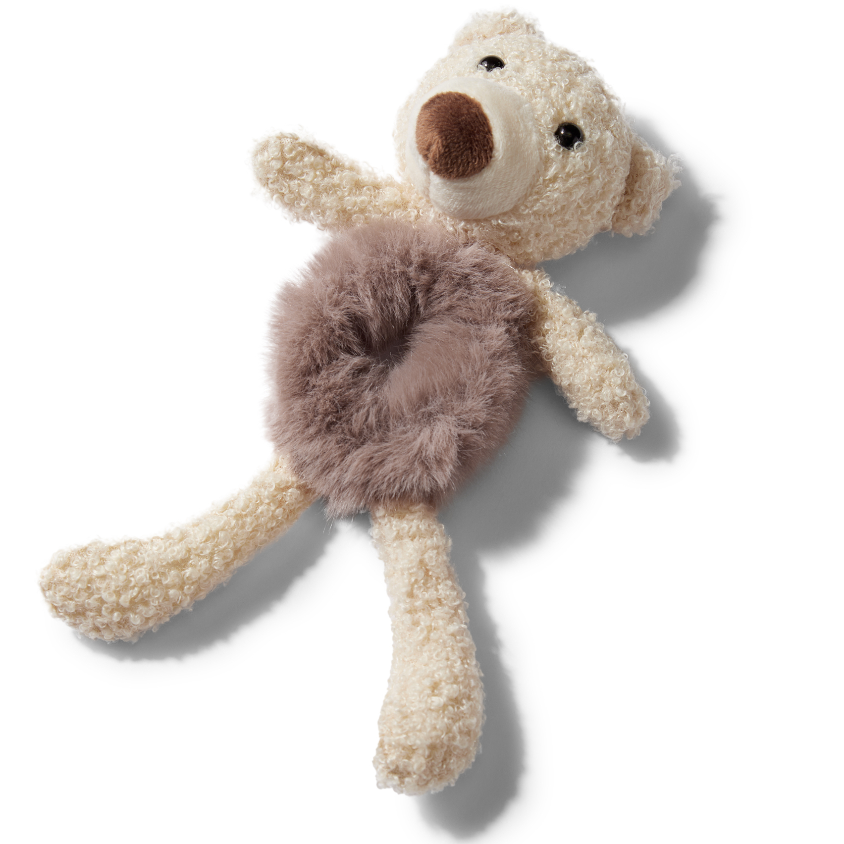 Резинка для волос Happy Baby бежевая в форме мишки 40050 - фото 11