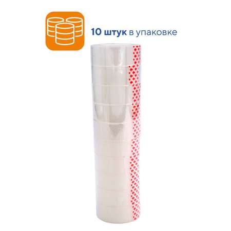 Узкий скотч WORKMATE прозрачный