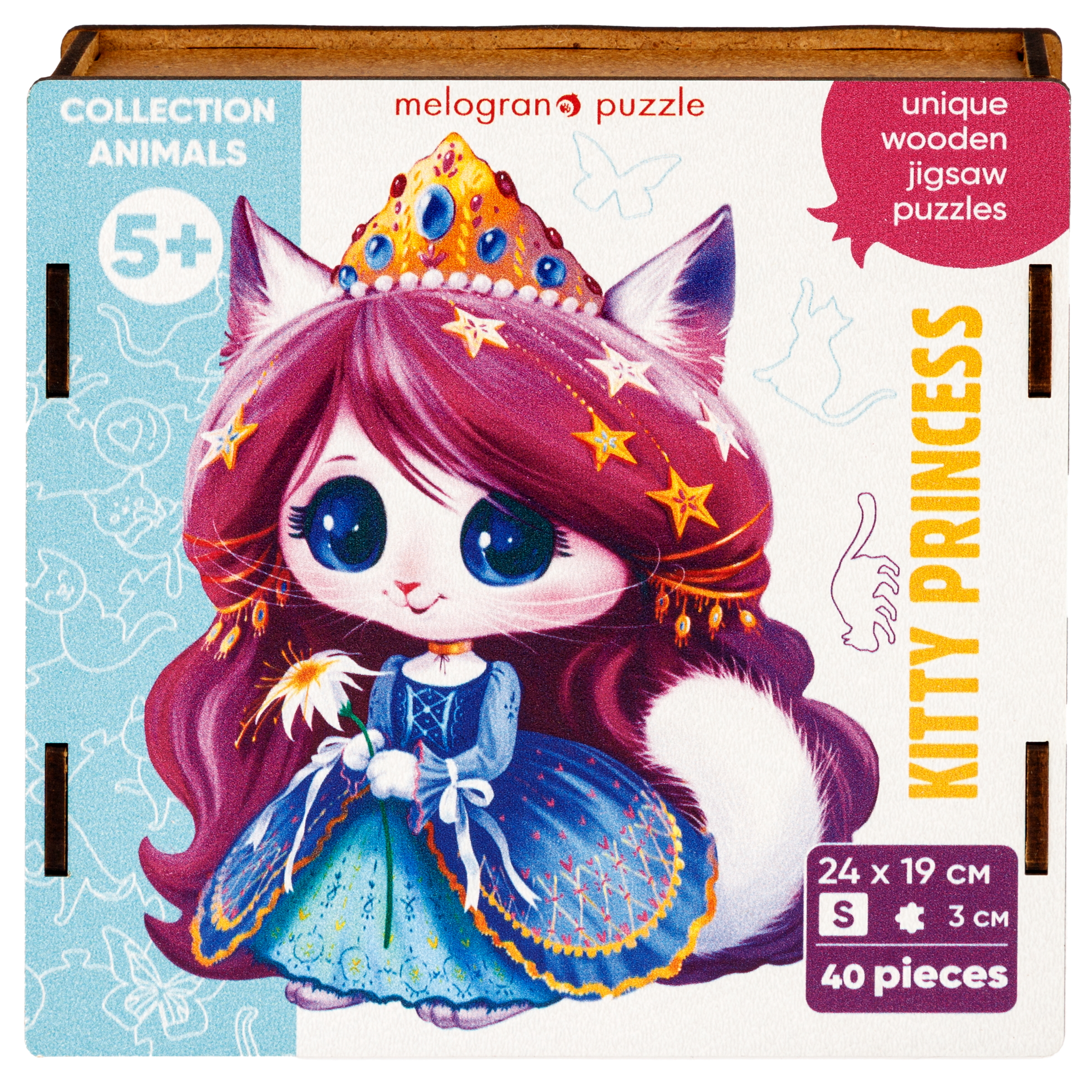 Пазл Melograno puzzle деревянный - фото 1