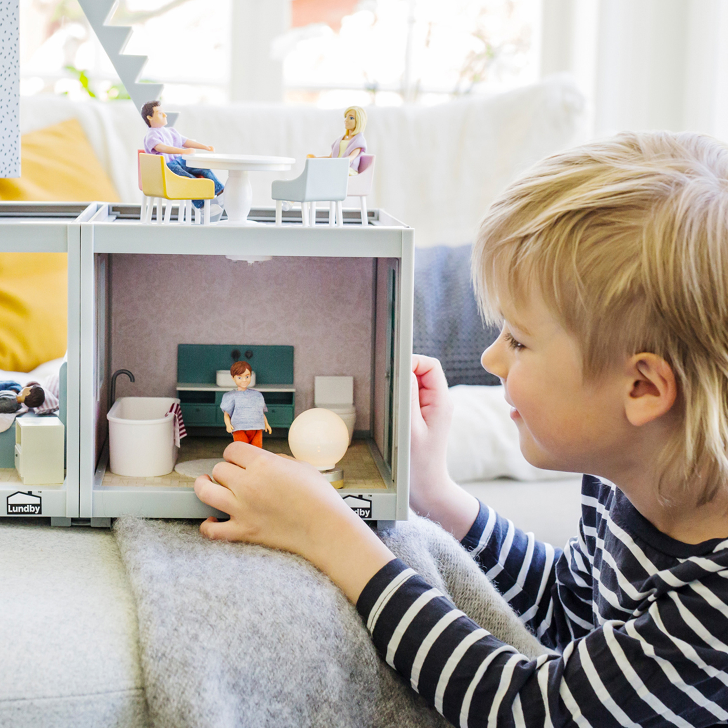 Домик для кукол Lundby с мебелью LB_60306800 - фото 3