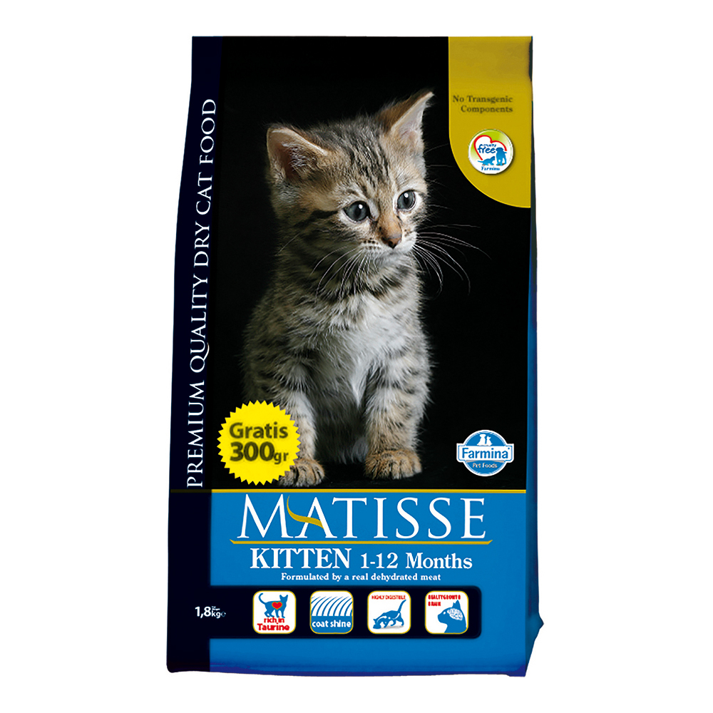 Корм сухой для котят Farmina Матисс 1.5кг - фото 1