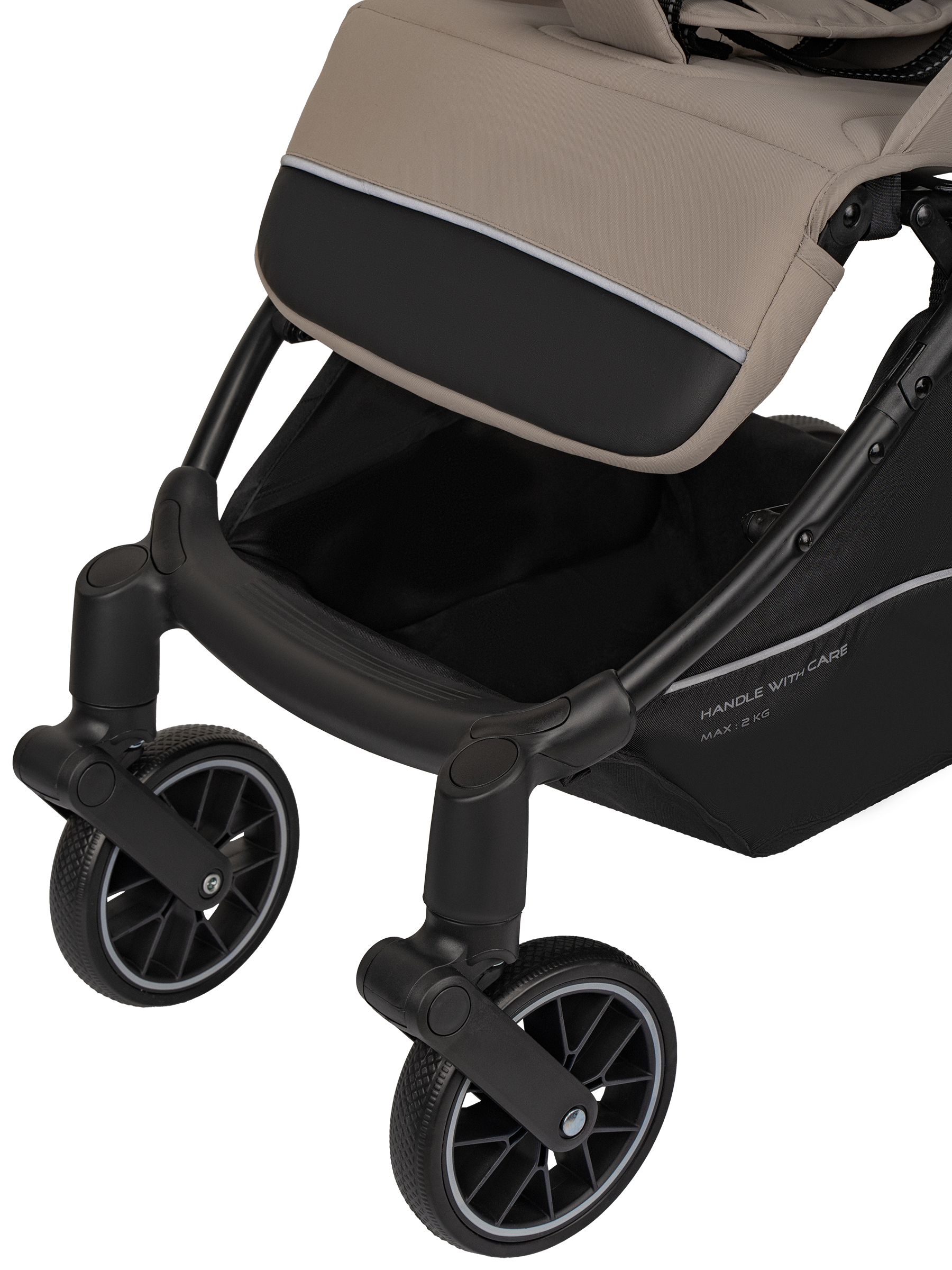 Коляска прогулочная JOVOLA Specter бежевый - фото 31