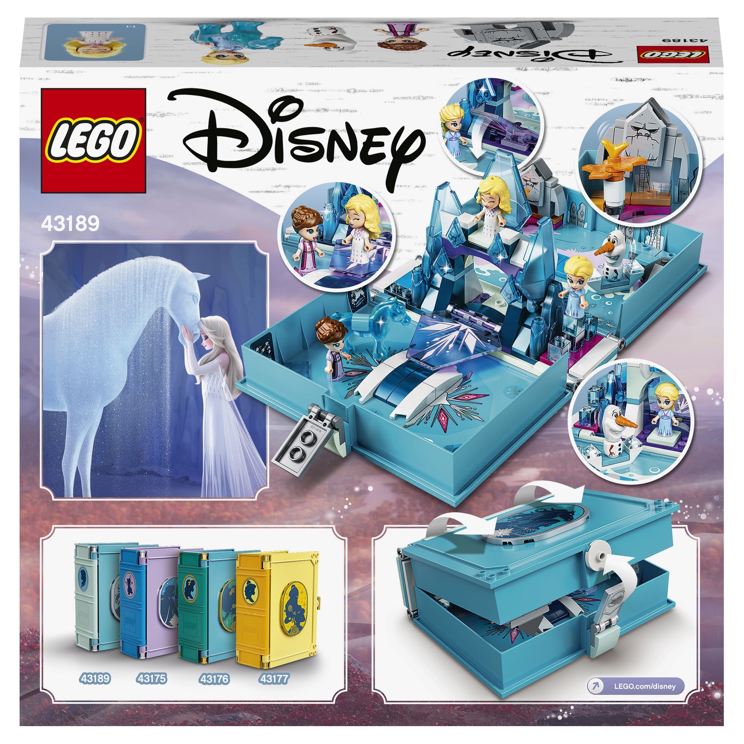 Конструктор LEGO Disney Princess Книга приключений Эльзы и Нока - фото 3