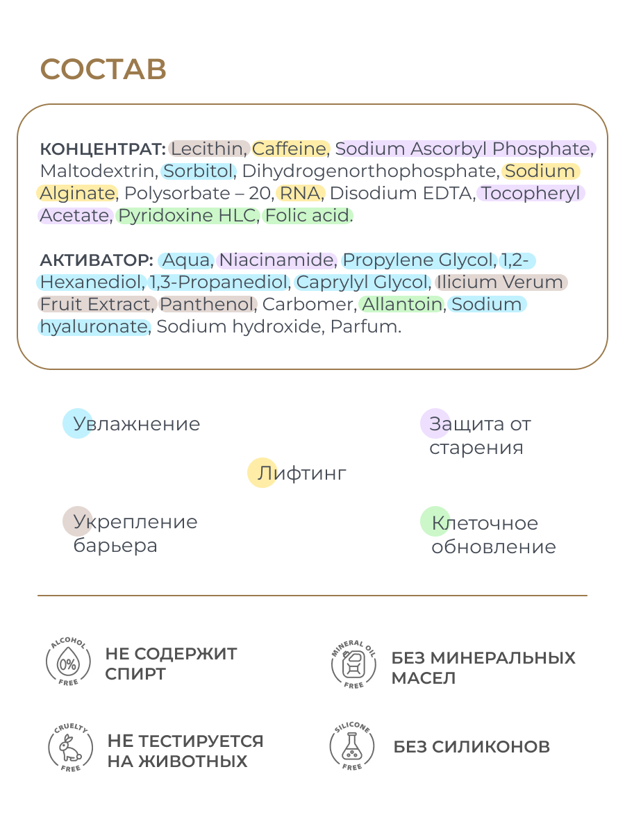 Сыворотка АКАВИЯ ONE Для лица Дневная От морщин - фото 10