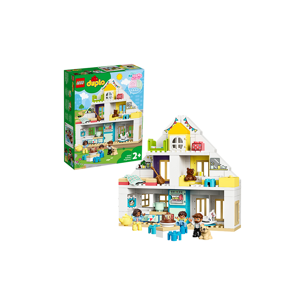Конструктор LEGO DUPLO Модульный игрушечный дом 10929 129 дет. - фото 1