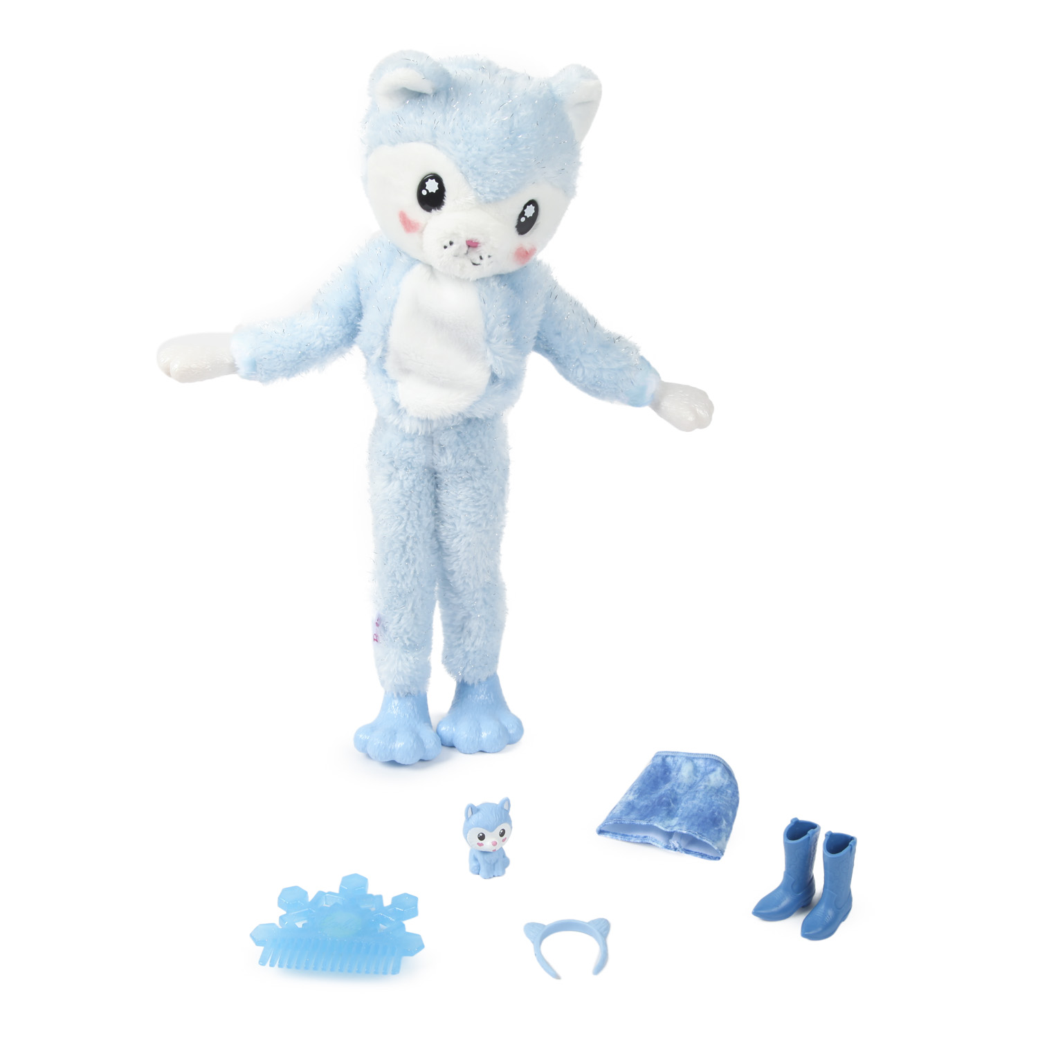 Кукла модельная Barbie Cutie Reveal Хаски HJL63 - фото 11