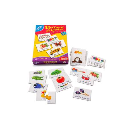 Карточная игра Дрофа-Медиа Читаем по слогам 1097