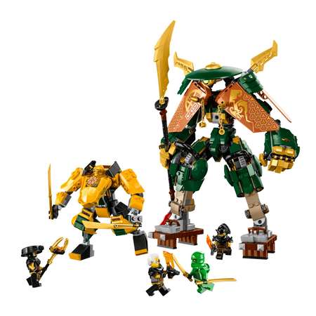 Конструктор LEGO NINJAGO Lloyd Arin Ninja Team Mechs блочный