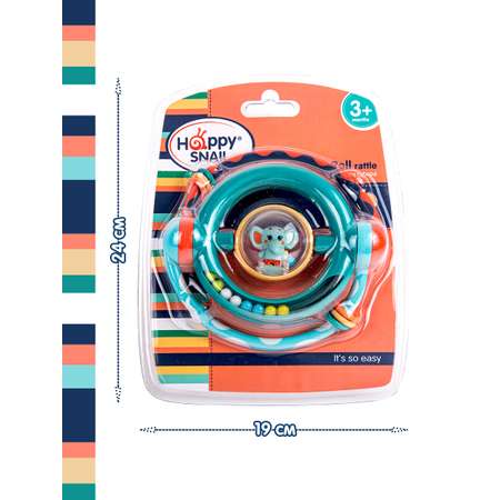 Игрушка Happy Snail погремушка