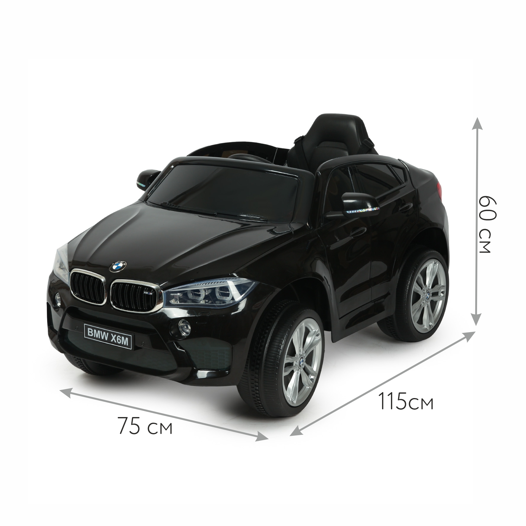 Электромобиль Kreiss BMW кросс-купе с ПУ С пультом ДУ - фото 15