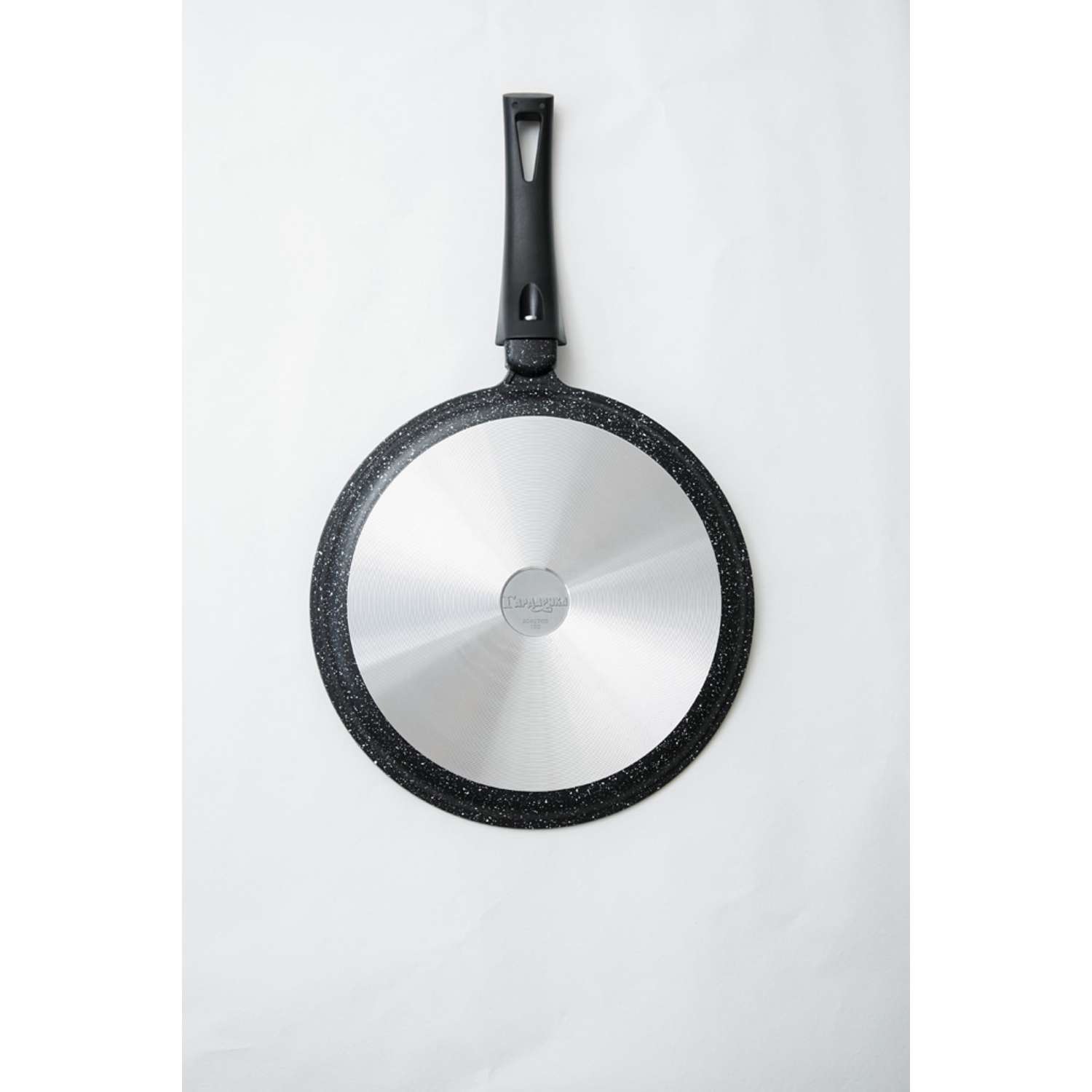 Сковорода блинная Гардарика с антипригарным покрытием с ручкой soft-touch 22см - фото 3