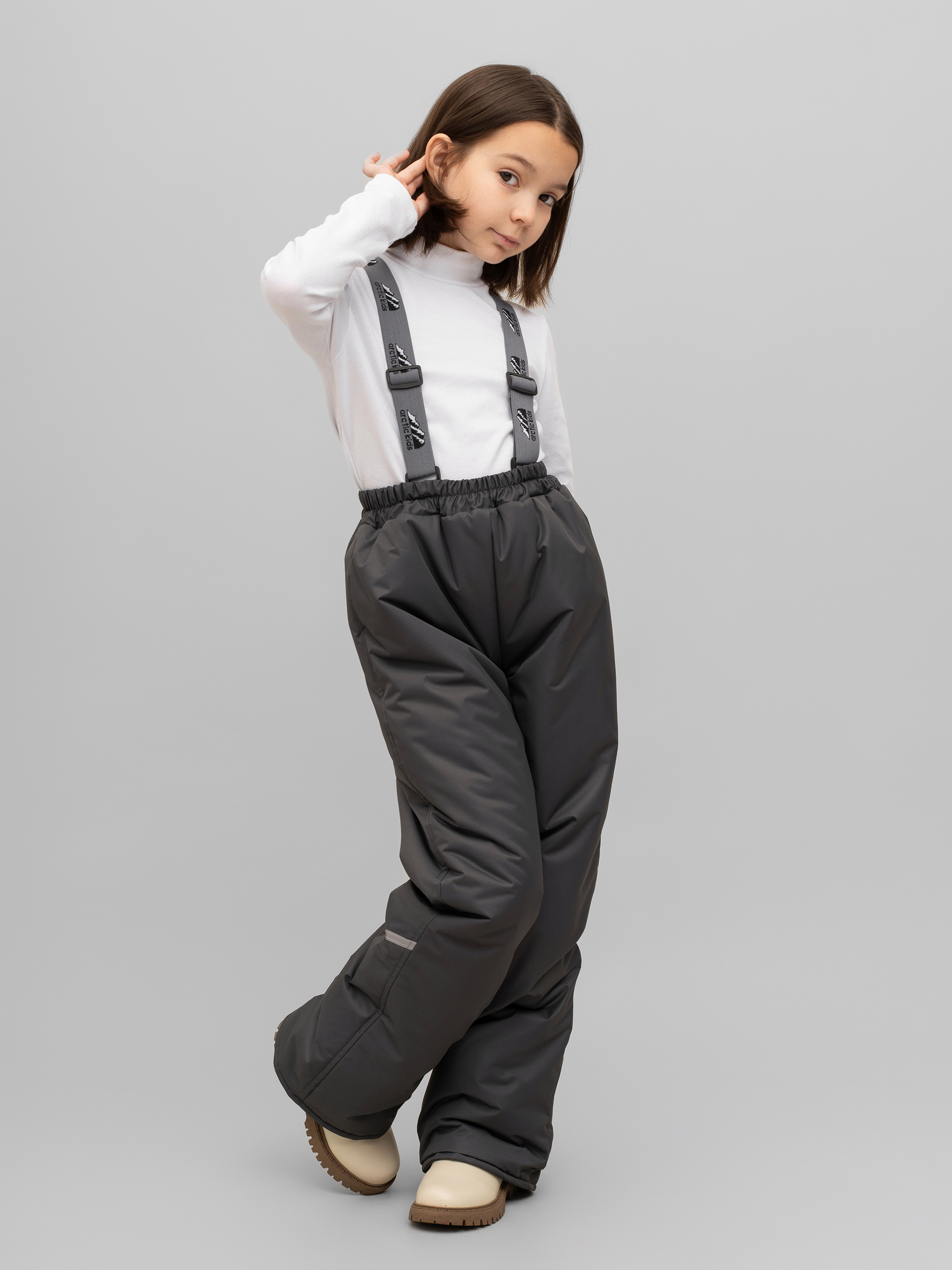 Брюки Arctic kids 10-031/1 серый - фото 28