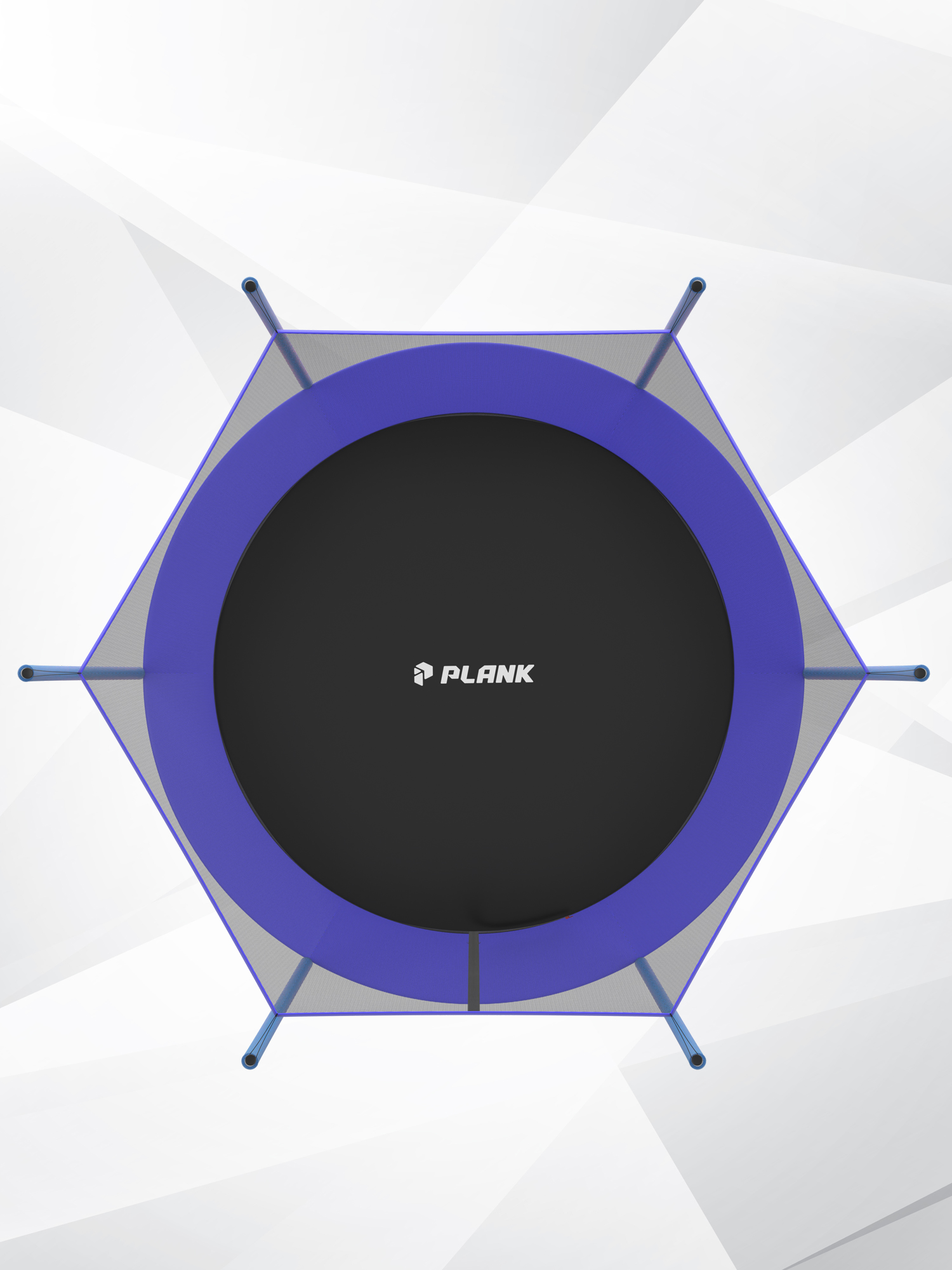 Батут уличный Plank Lite 8ft internal 244 см с внутренней сеткой - фото 6