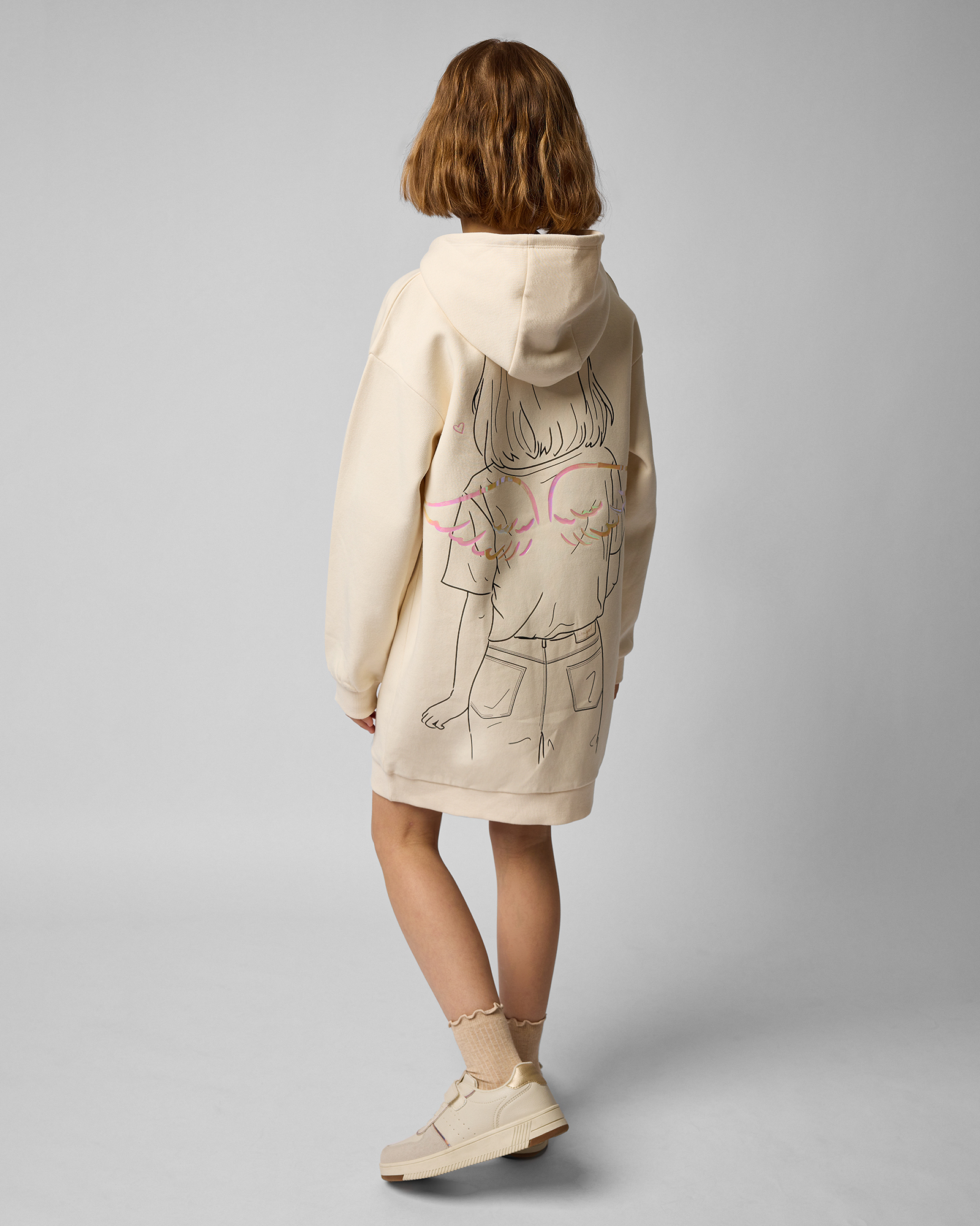 Платье-толстовка Futurino W24FU4FGPF24204tgF0 - фото 5