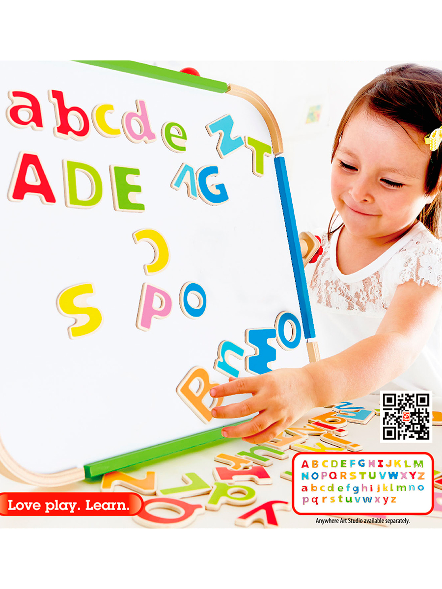 Игровой набор для детей HAPE магнитные буквы Английский алфавит E1047_HP - фото 3