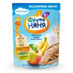 Каша ФрутоНяня молочная овсяная с бананом и яблоком 200 г с 6 месяцев
