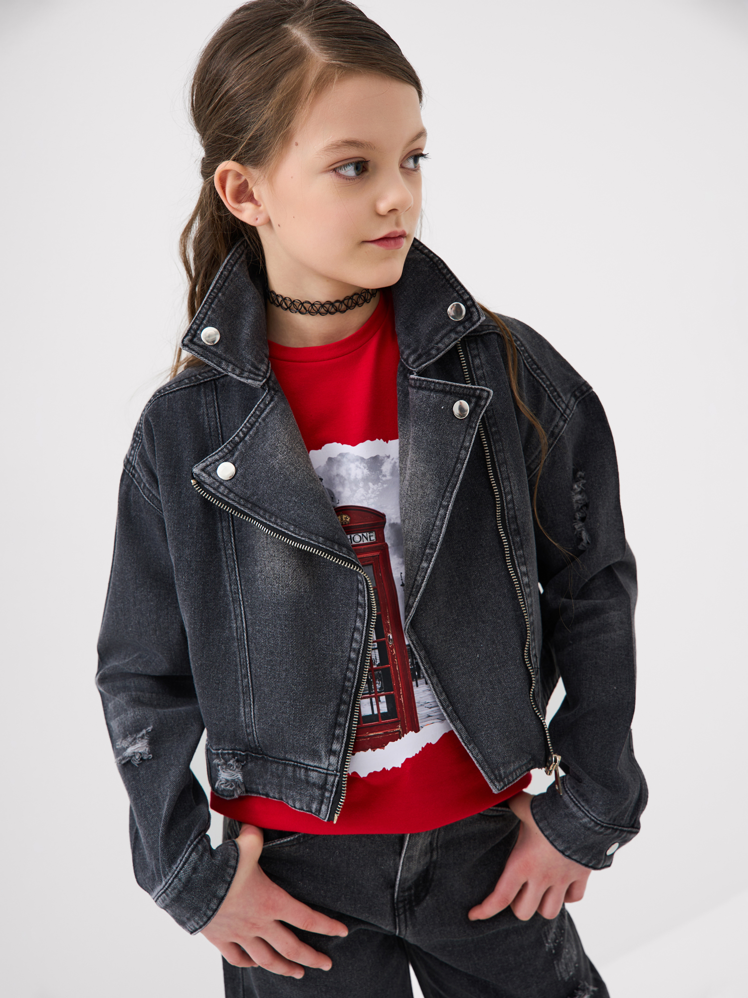 Куртка джинсовая PlayToday 12621400 - фото 1