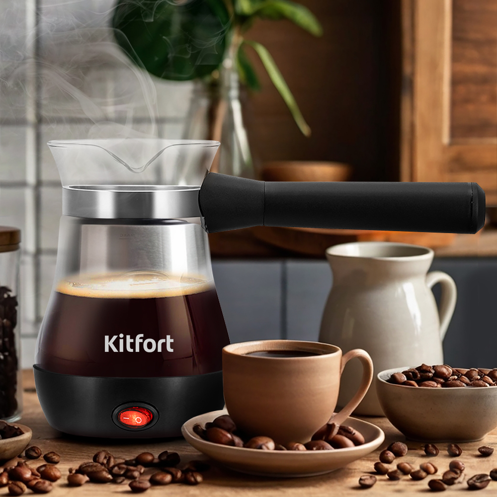 Электрическая турка KITFORT КТ-7452 - фото 3