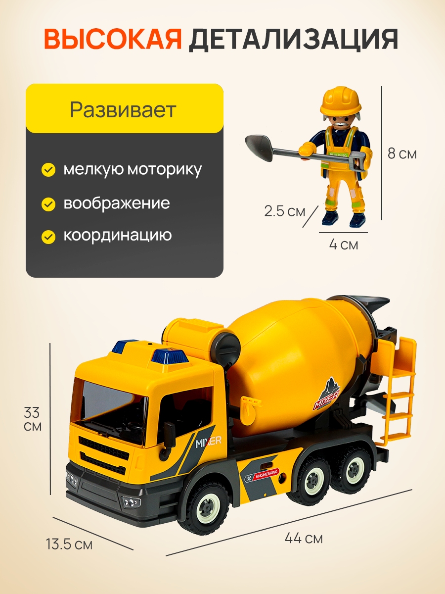 Бетономешалка Рыжий кот Y26934002 - фото 3