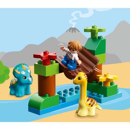 Конструктор LEGO DUPLO Парк динозавров блочный