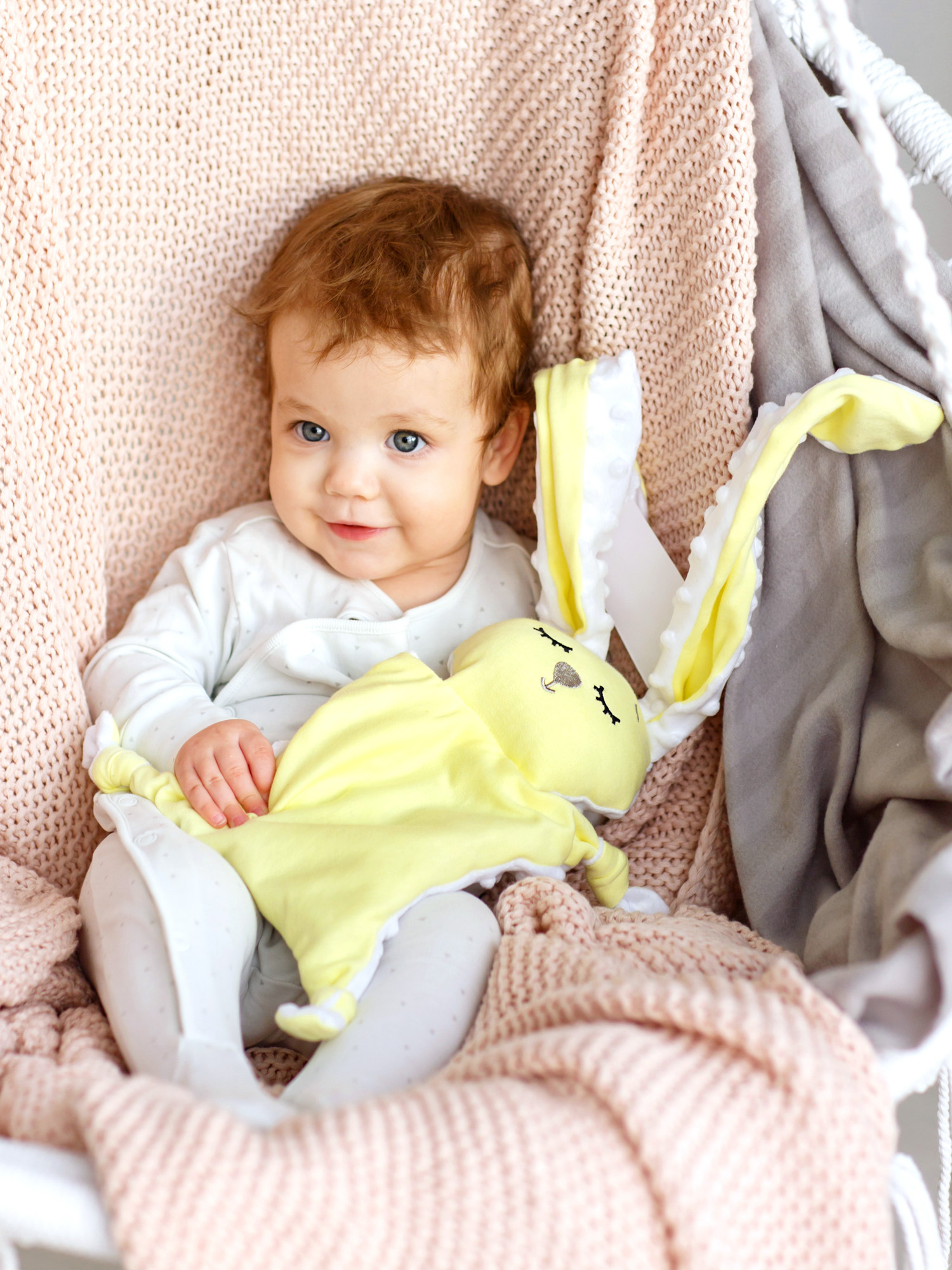 Грелка-комфортер AmaroBaby Flax Love желтая - фото 10