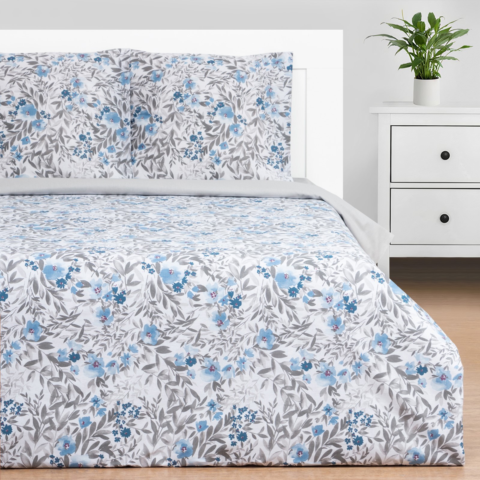 Комплект постельного белья Этель Фиалки - фото 1