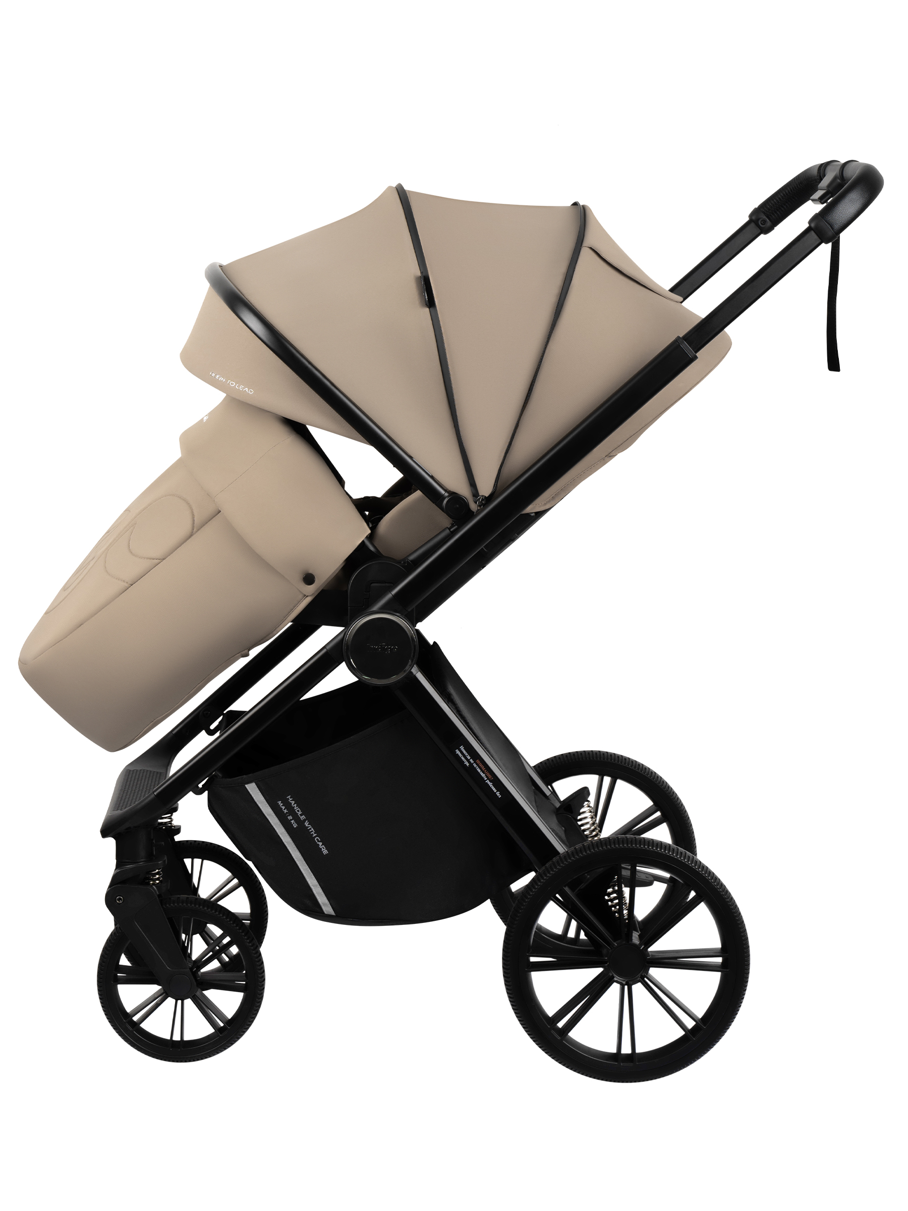 Коляска 3в1 Indigo Sting бежевый - фото 15