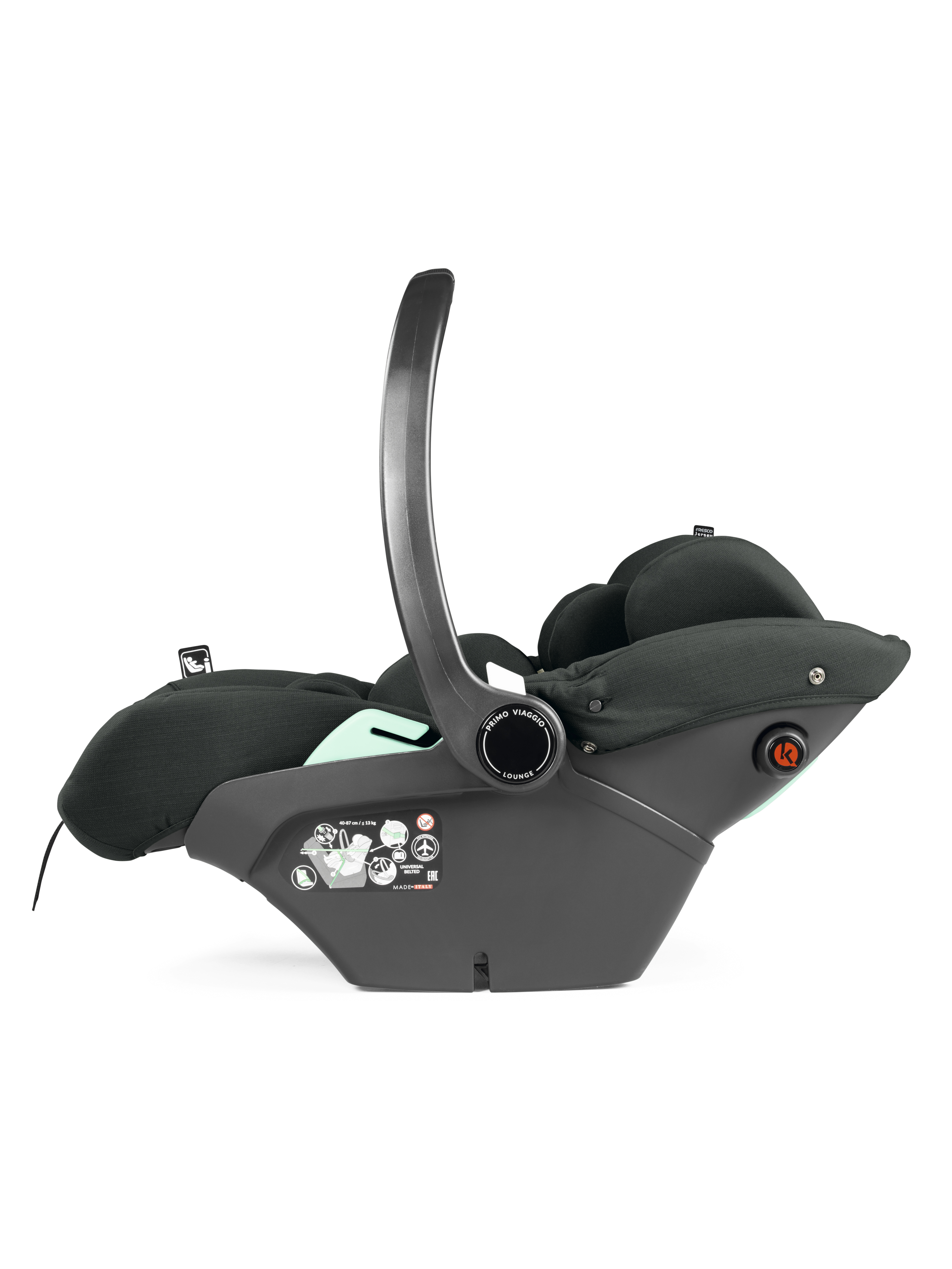 Автокресло Peg-Perego Lounge 0 (0 -13 кг) зеленый - фото 2