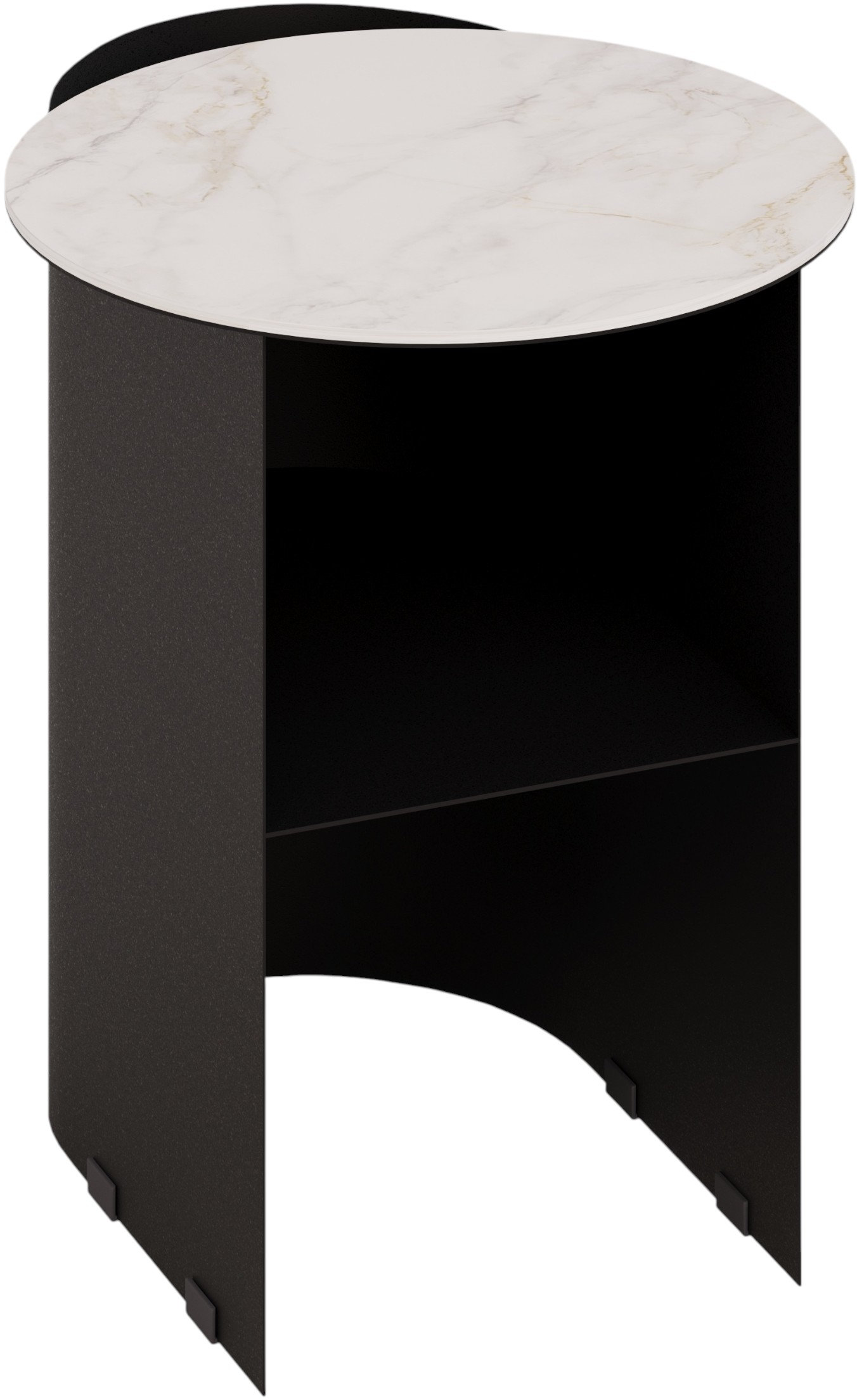 Стол журнальный SLINE Тоби лайт черный - фото 11