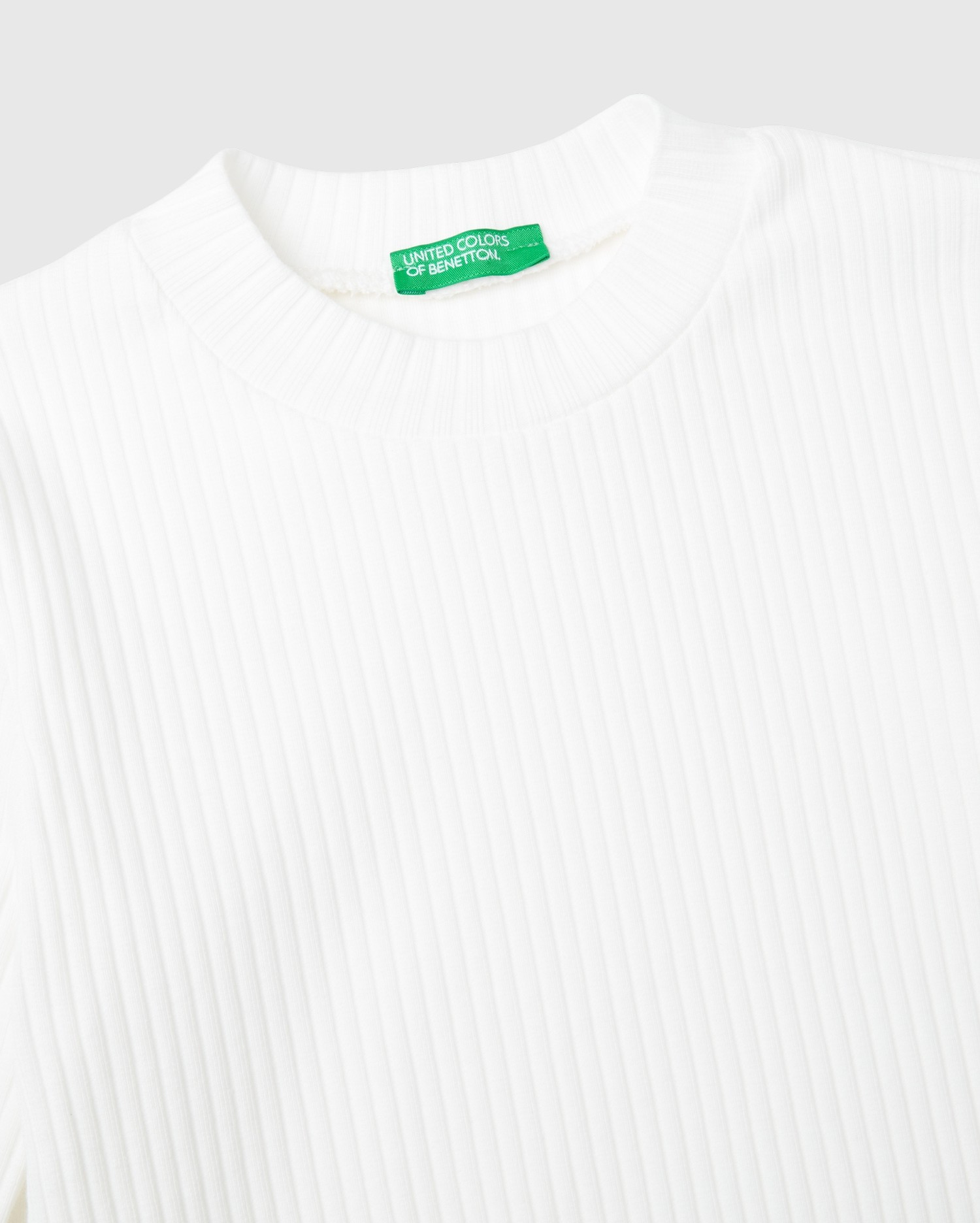 Лонгслив United Colors of Benetton 25A_3F1AC203O_074 - фото 3