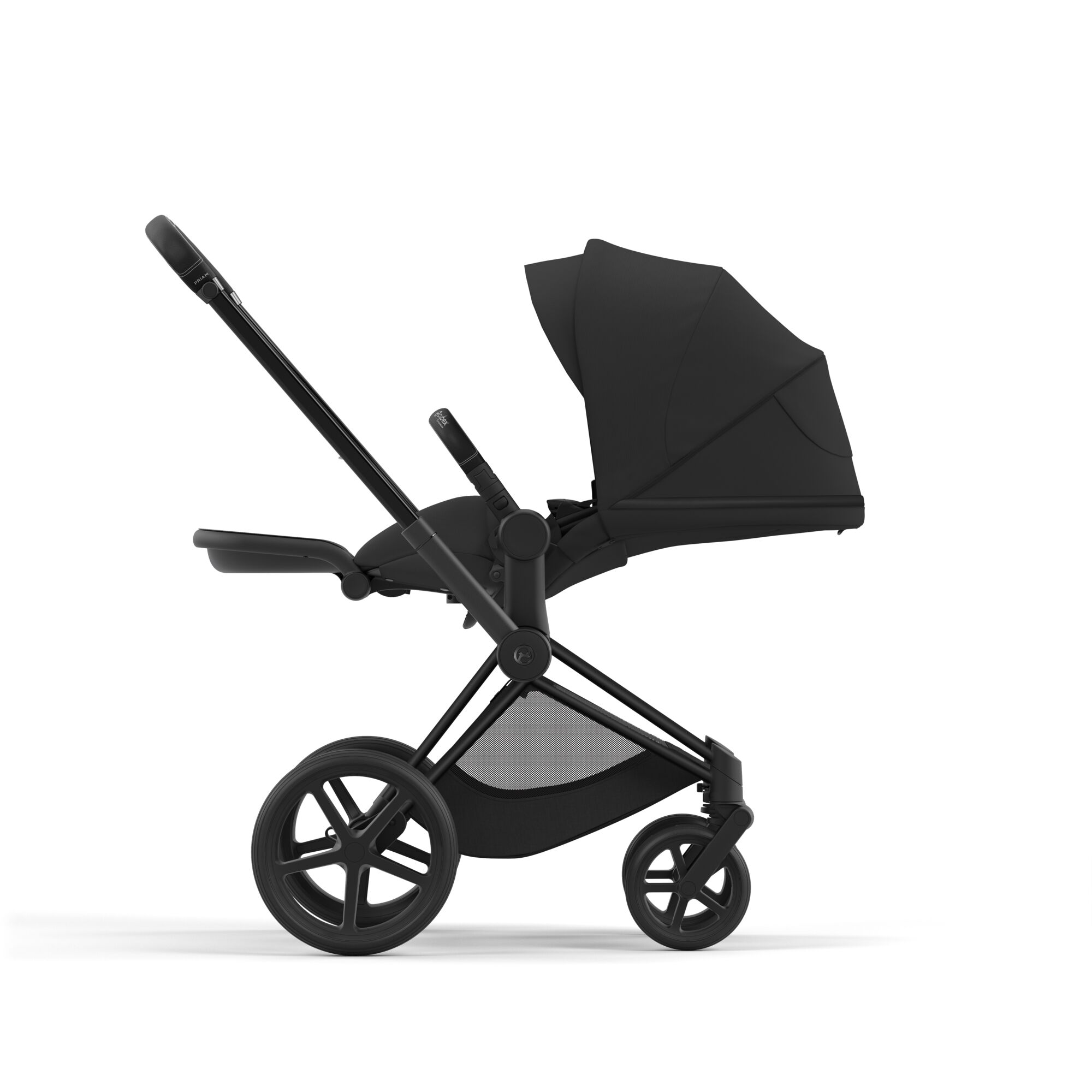 Коляска 2в1 Cybex Priam IV Matt Black черный - фото 7
