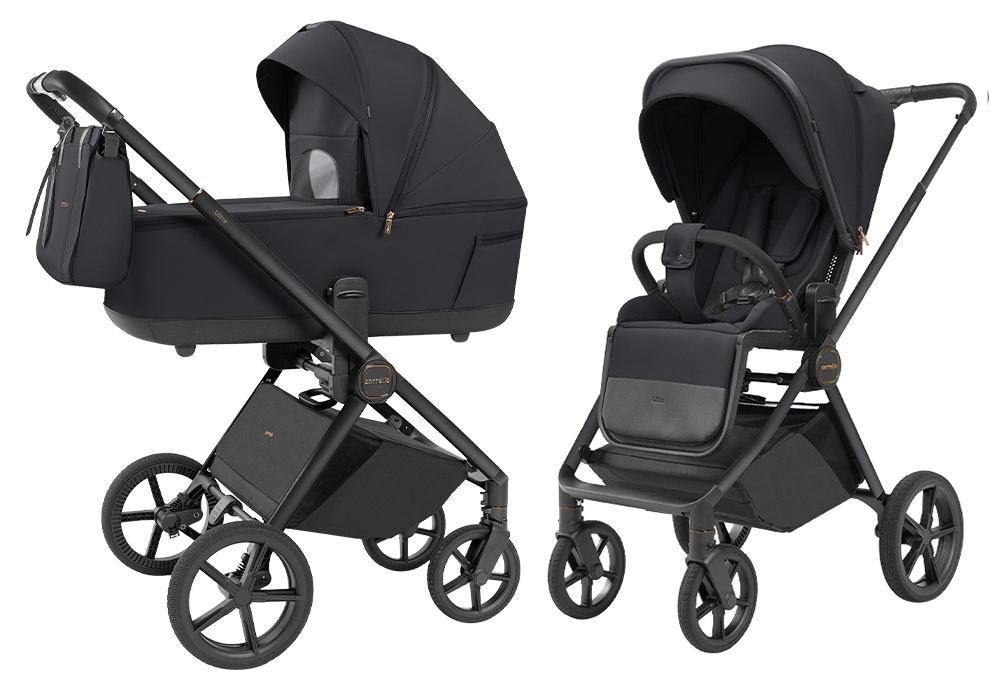 Коляска 2в1 Carrello Ultra CRL-6527 черный - фото 1