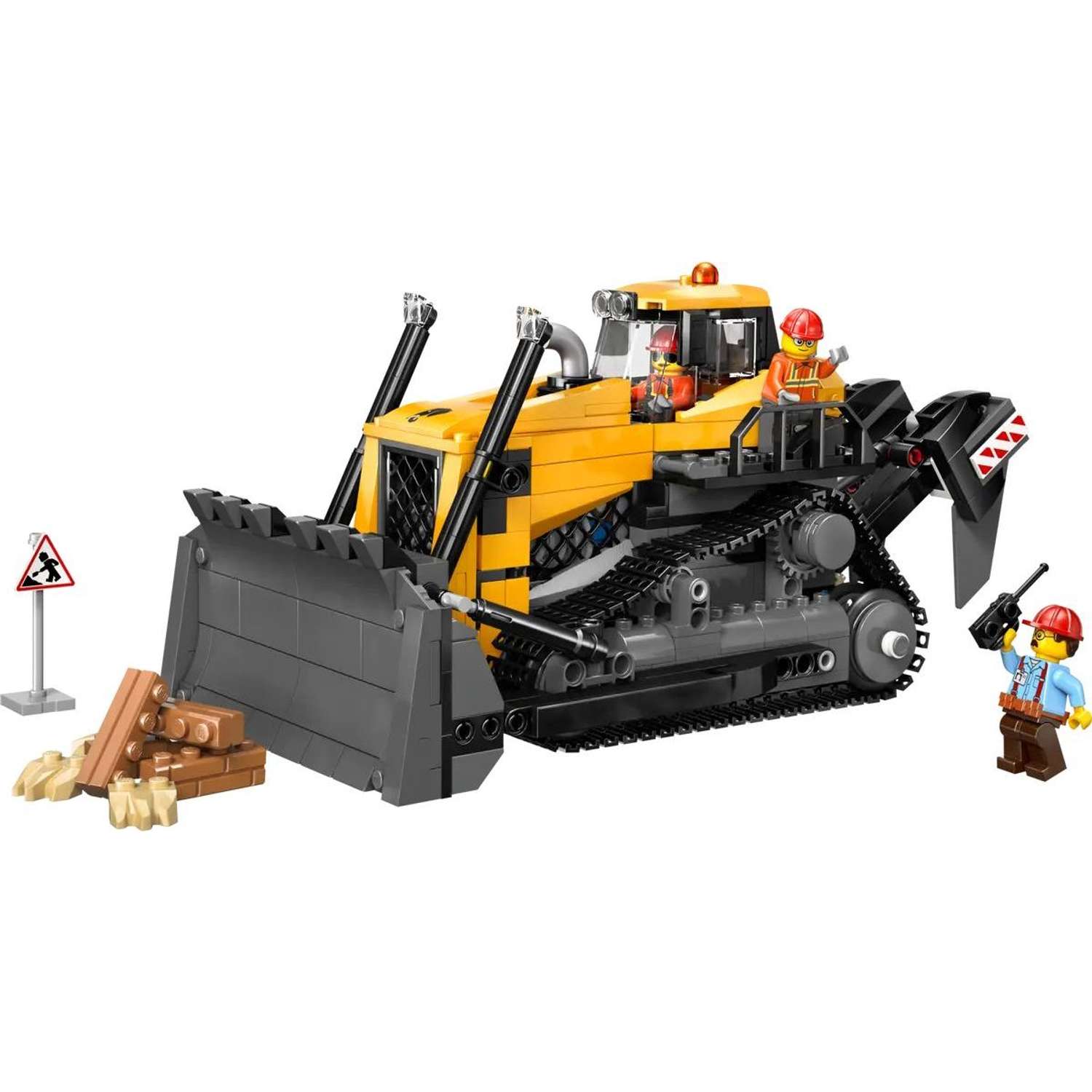 Конструктор LEGO City Желтый бульдозер - фото 2