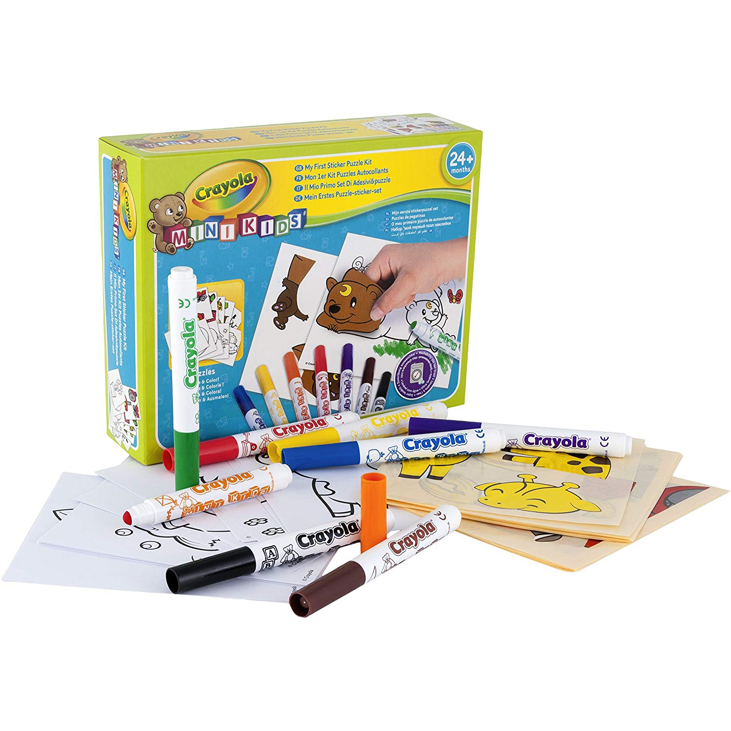Набор для рисования Crayola Мои первые пазлы - фото 1