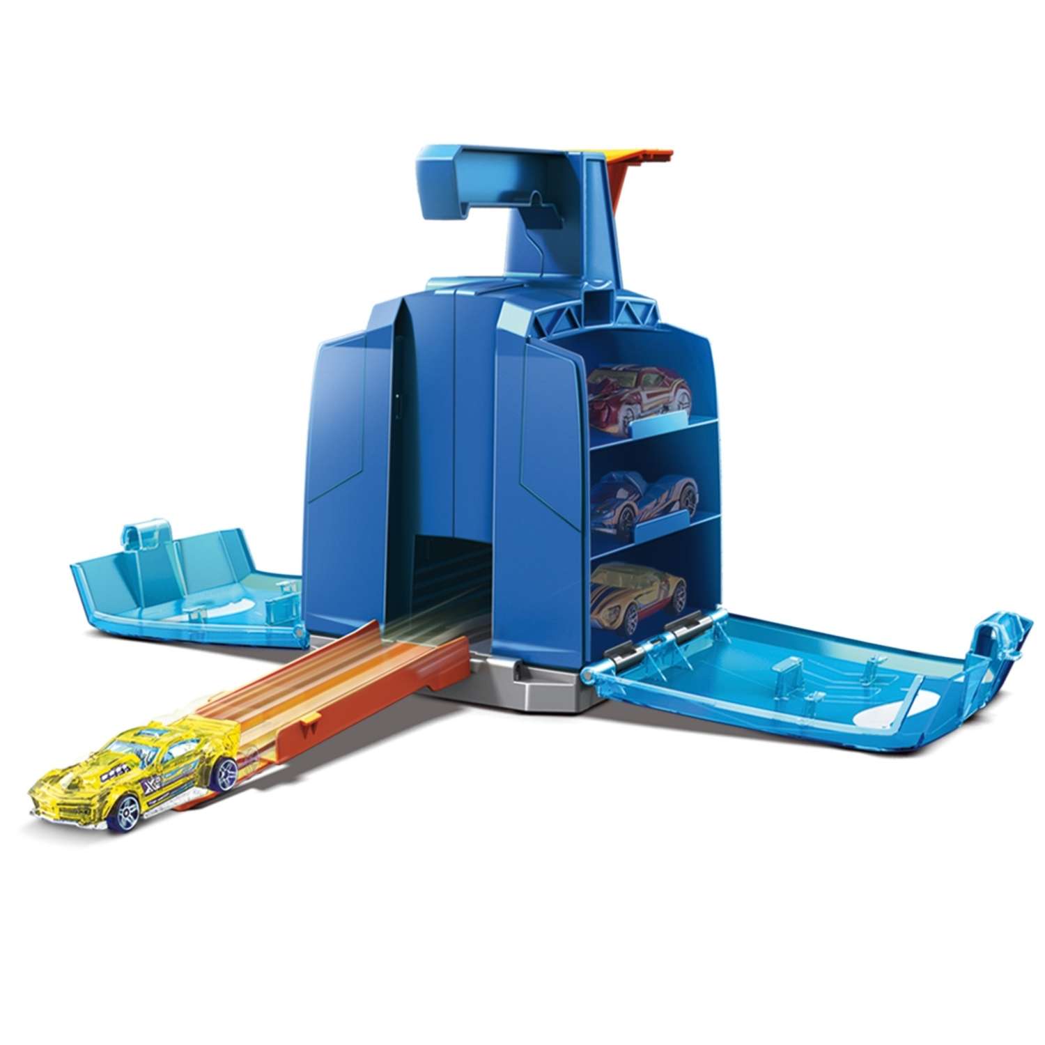 Дополнительная секция Hot Wheels Пусковая установка с пусковой установкой GCF92 - фото 8